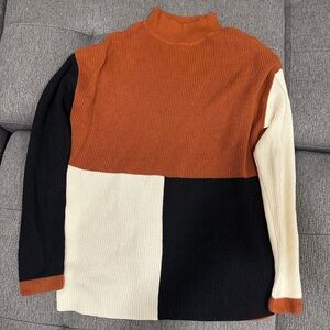 Apt. 9 Rust Turtleneck Sweater